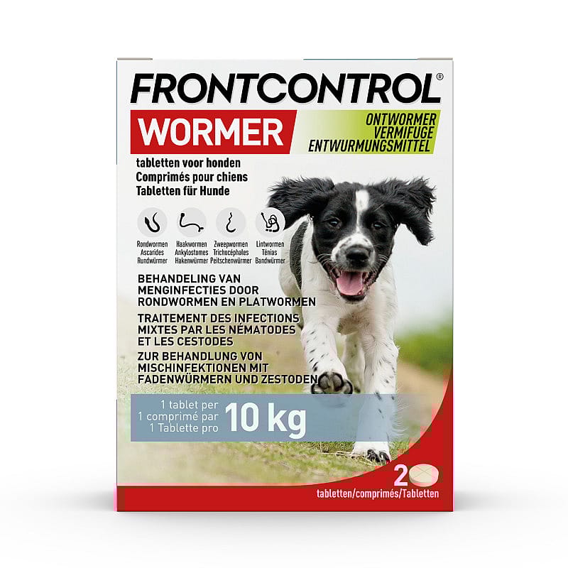 Frontcontrol Ontwormer Hond 2 tabletten
