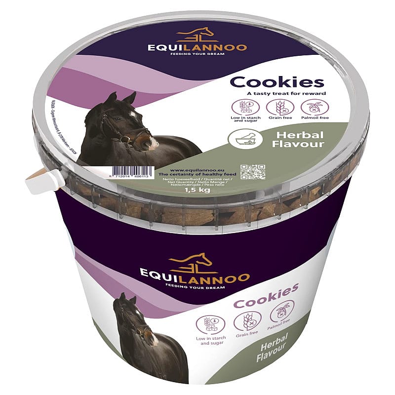 Equilannoo Cookies Paard 1.5 kg Kruiden