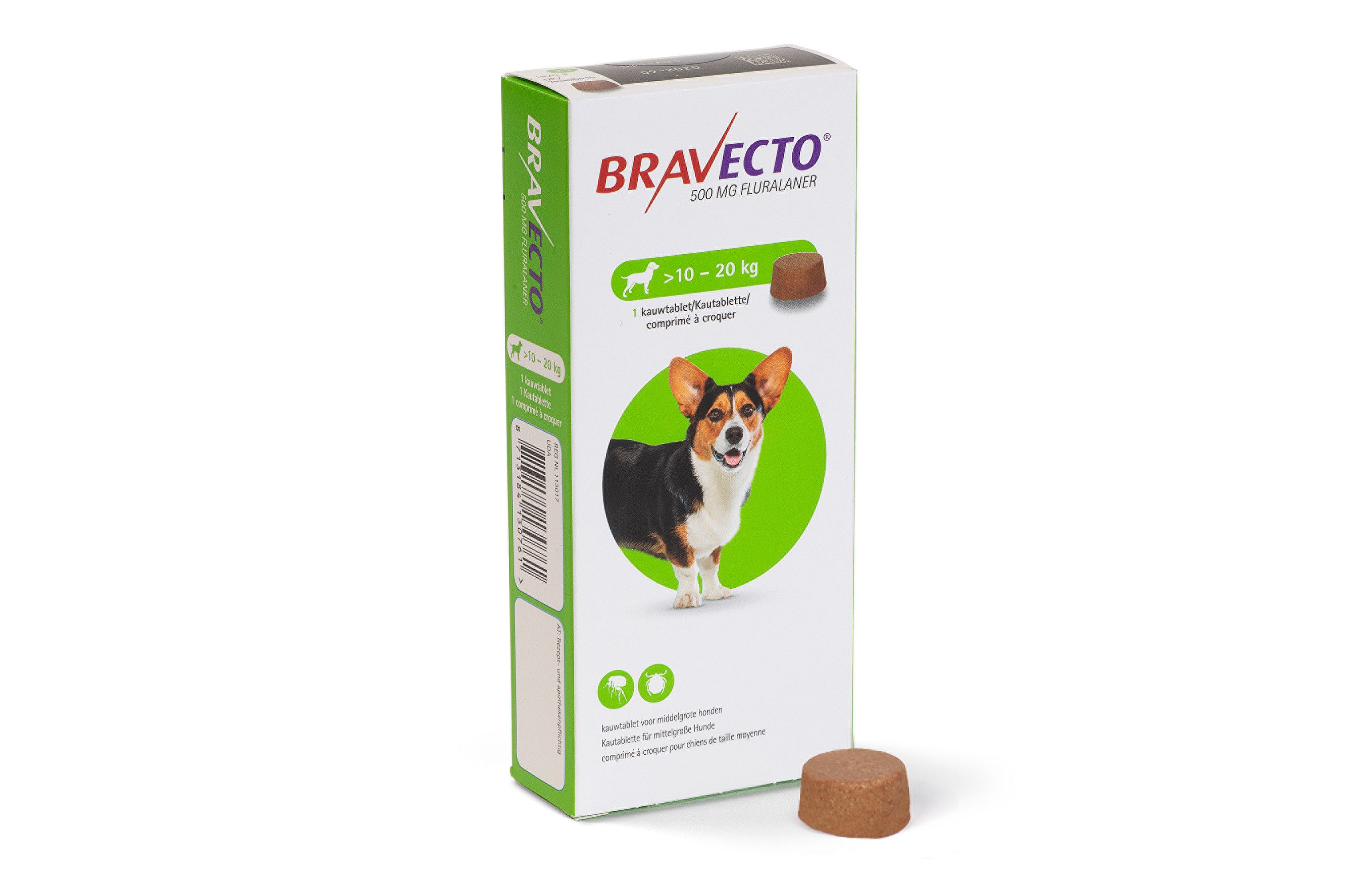 Bravecto Kauwtablet Hond