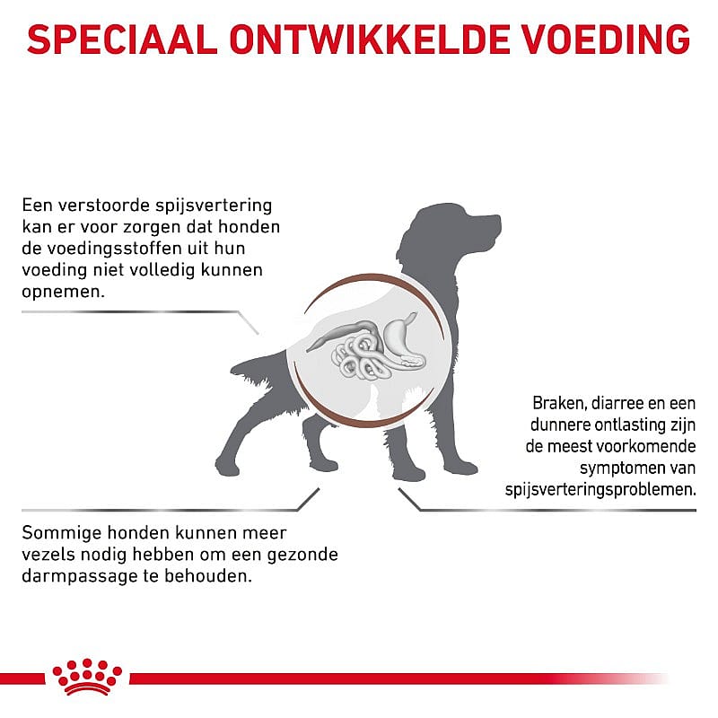 Royal Canin Gastrointestinal High Fibre Natvoer Hond 12 x 200 gram blikjes