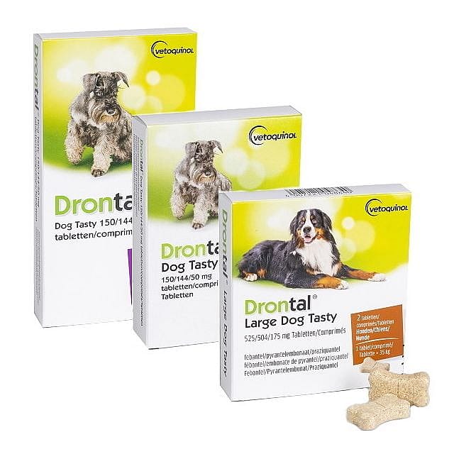 Drontal Large Dog Flavour Ontwormingstablet Grote Hond