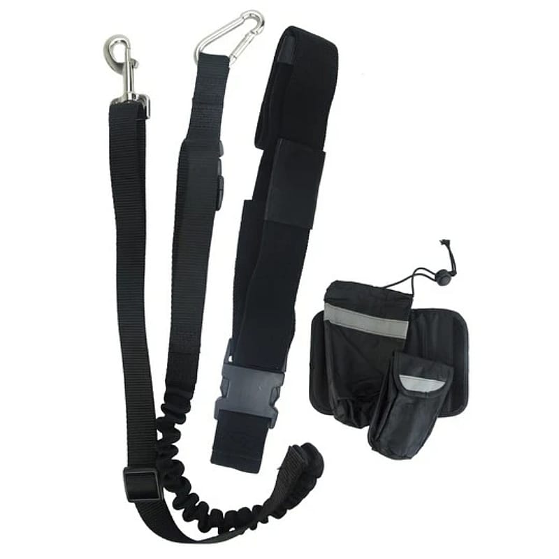 Hands Free Doggy Bike Jogger Kit Heupriem Hond