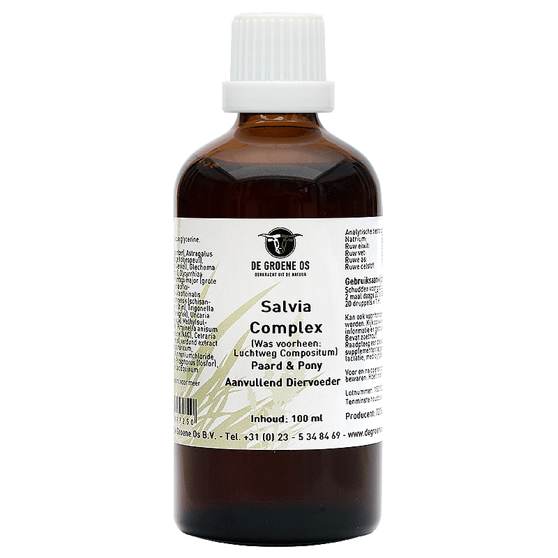 Groene Os Salvia Complex Paard Pony 100 ml