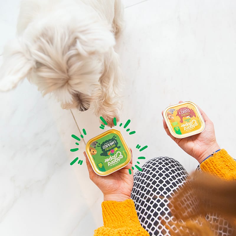 Edgard & Cooper Adult Hondenvoer Kuipjes Lam en Rund