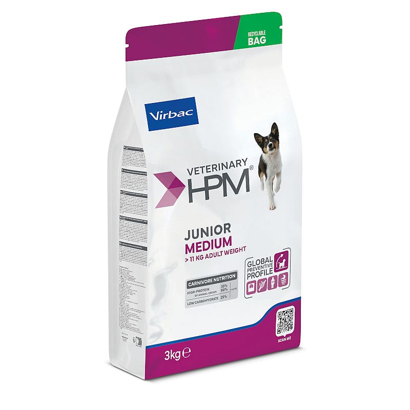 HPM Junior Medium Dog 3 kg
