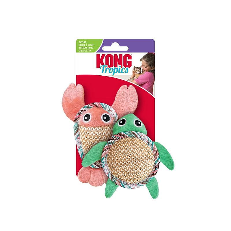 KONG Tropics Pals 2-Pack Kat