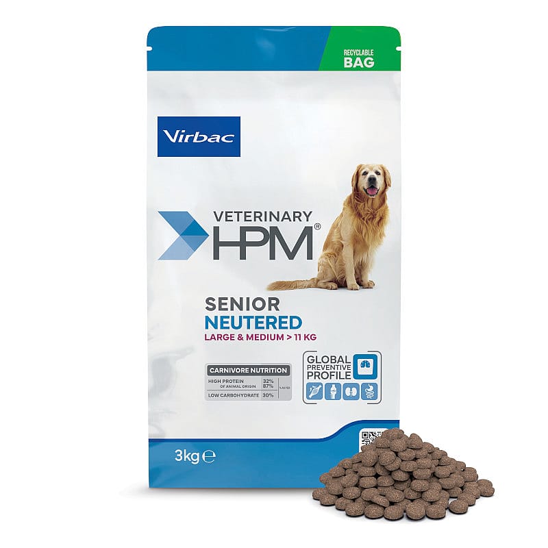 HPM Senior Neutered Dog Large & Medium 3 kg