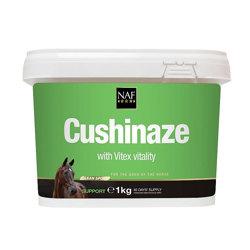 NAF Cushinaze – Voor hormoonbalans, immuunsysteem en vitaliteit bij oudere paarden 1 kg