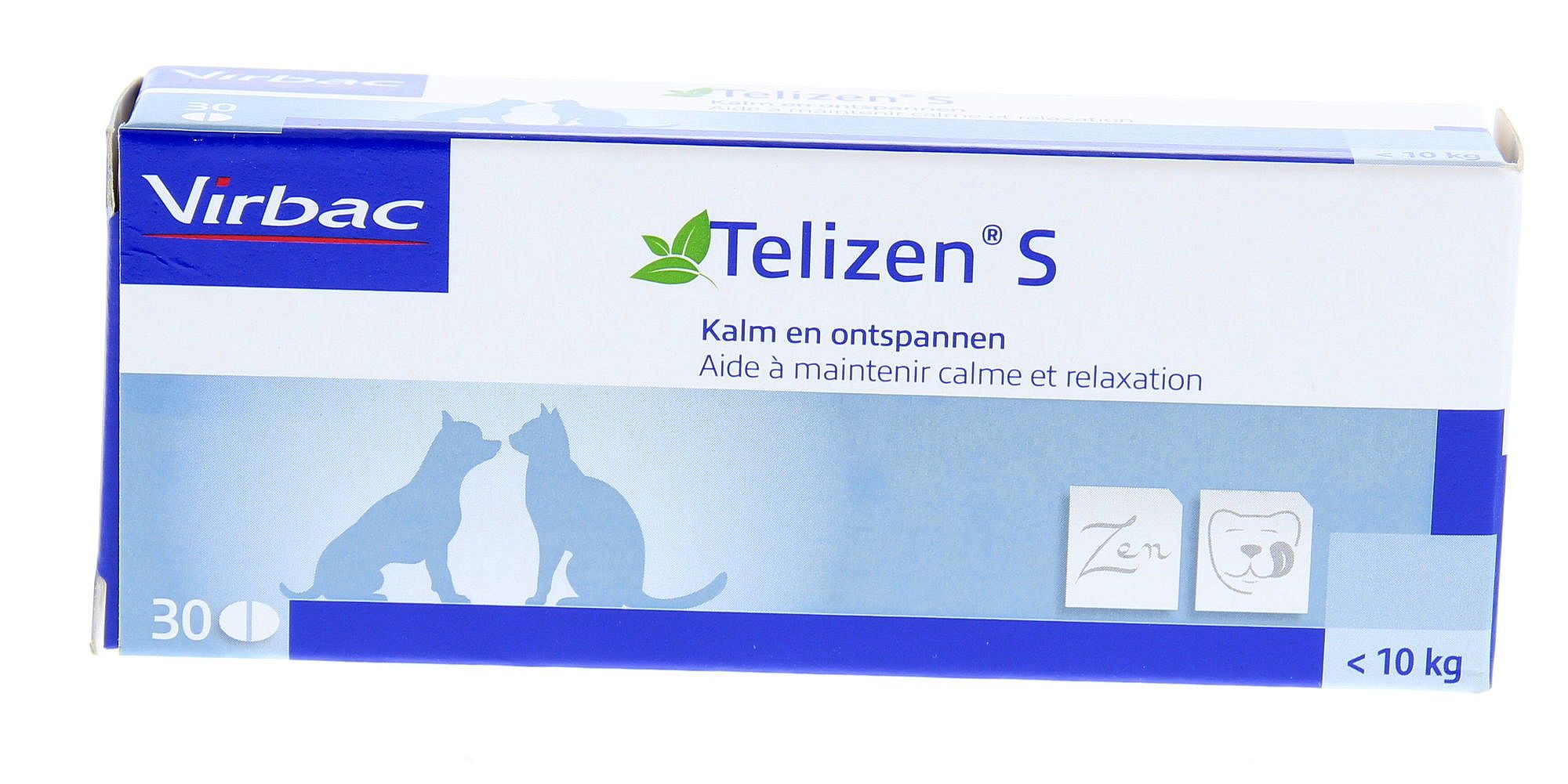 Virbac Telizen 30 tabletten: Kalmeringsmiddel - Angst