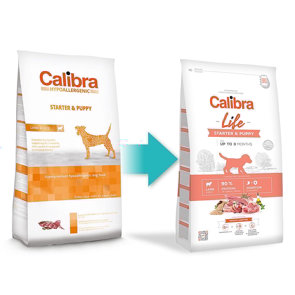 Calibra Hond Life Starter & Puppy Lamb