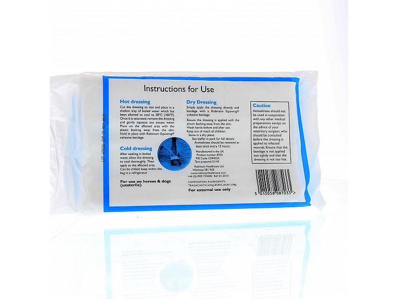 Animalintex verzorgend verband 40 x 20 cm 10 stuks