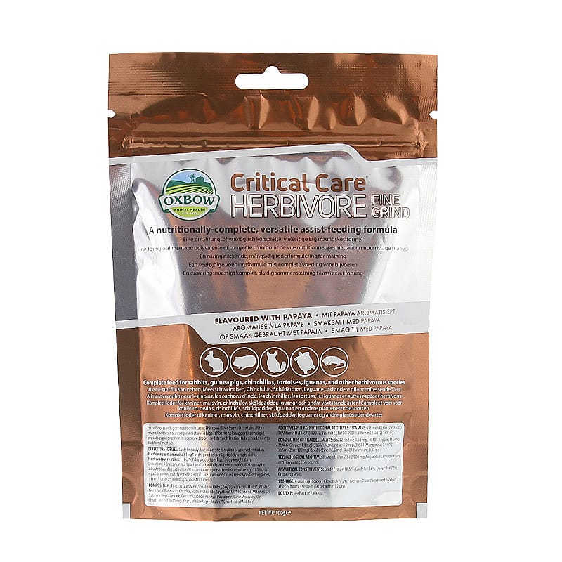 Critical Care Fine Grind 1 Sachet 100 gram