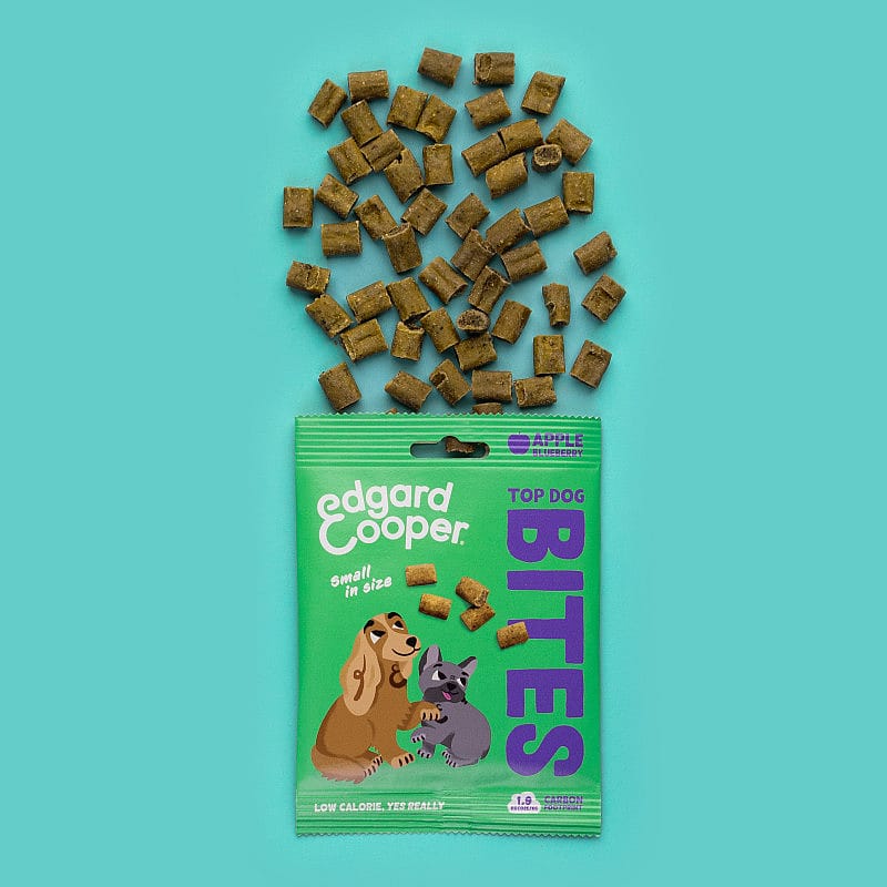 Edgard & Cooper Top Dog Bites Appel & Bosbes 50 gram small