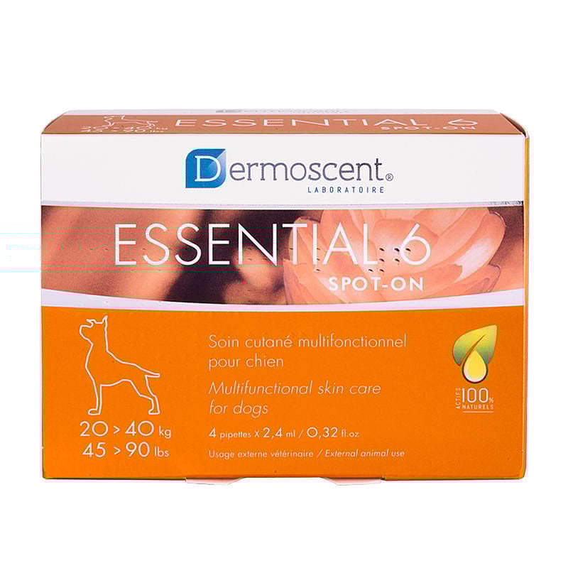 Dermoscent Essential Hond Hond 20 - 40 kg - 4 pipetten