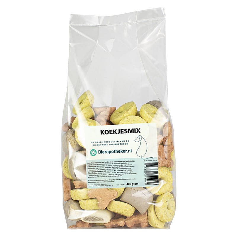 Dierapotheker Koekjesmix Hond 400 gram