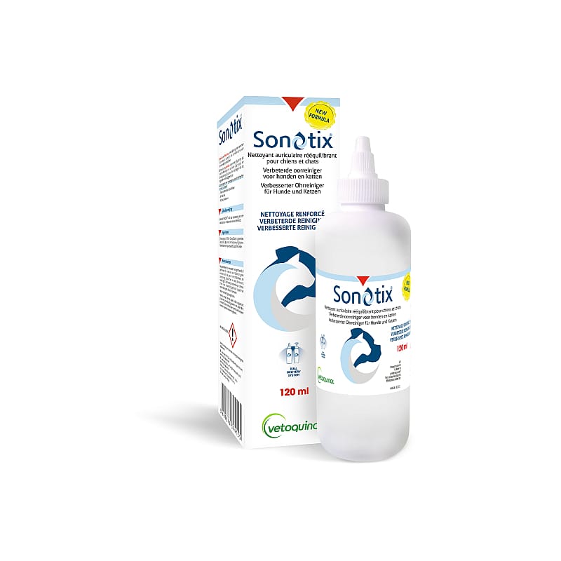 Vetoquinol Sonotix Oorreiniger Hond Kat 120 ml