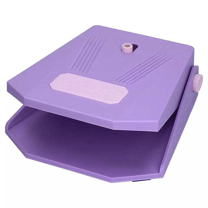 plastic, binder, purple, clip, punch