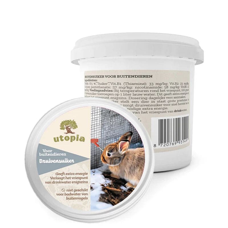 Utopia Druivensuiker voor Buitendieren Konijn