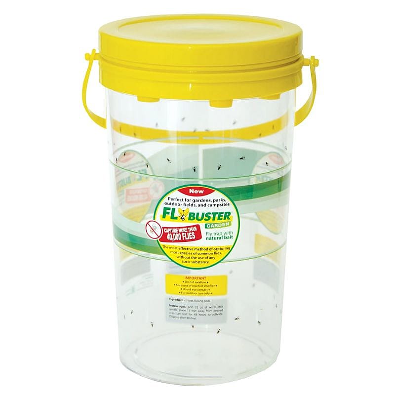 Flybuster vliegen systeem Garden Trap incl. 40 gram lokaas