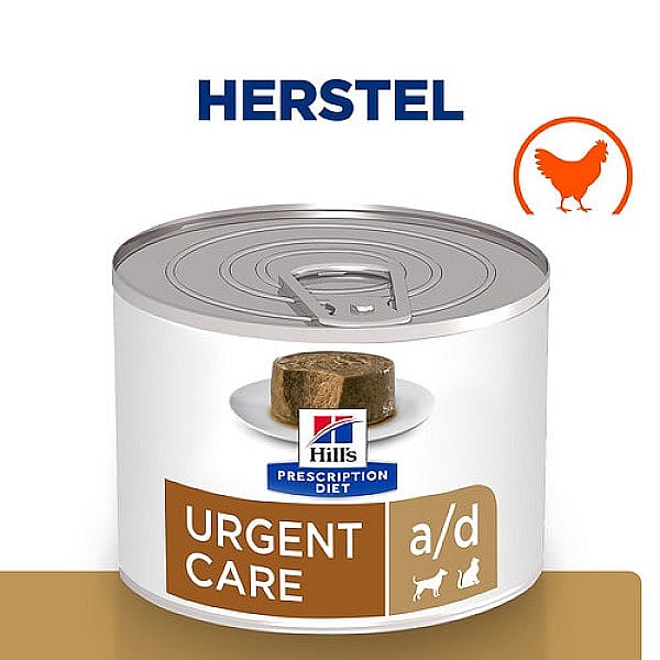 Hill's Prescription Diet AD Urgent Care Hond Kat 12 x 200 gram