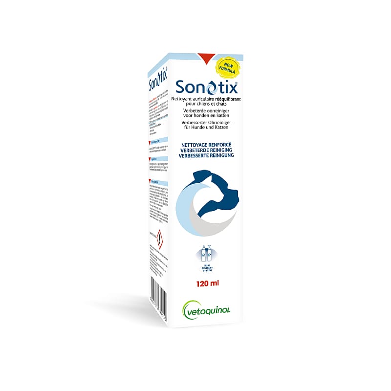 Vetoquinol Sonotix Oorreiniger Hond Kat 120 ml