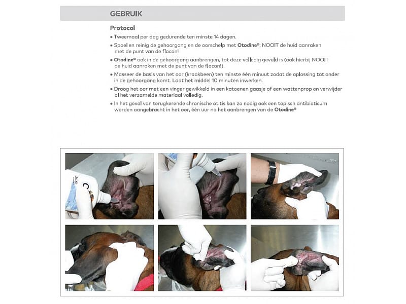 Otodine Oorreiniger Hond Kat 100 ml