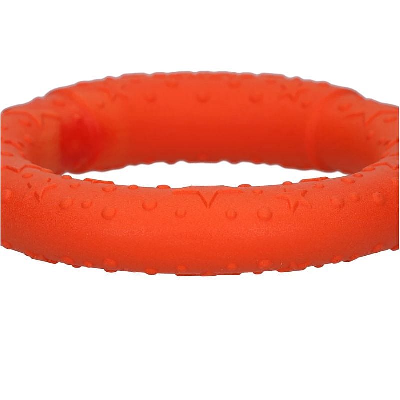 ring, band, oranje, silicone, textured