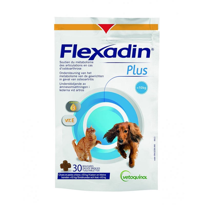 Flexadin Plus Mini (kleine hond/kat) - 30 brokjes