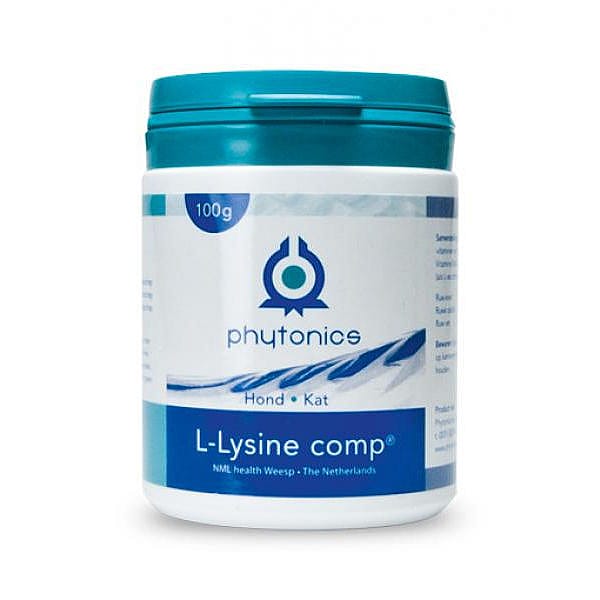 Phytonics L-Lysine Comp Hond-Kat 100 gram