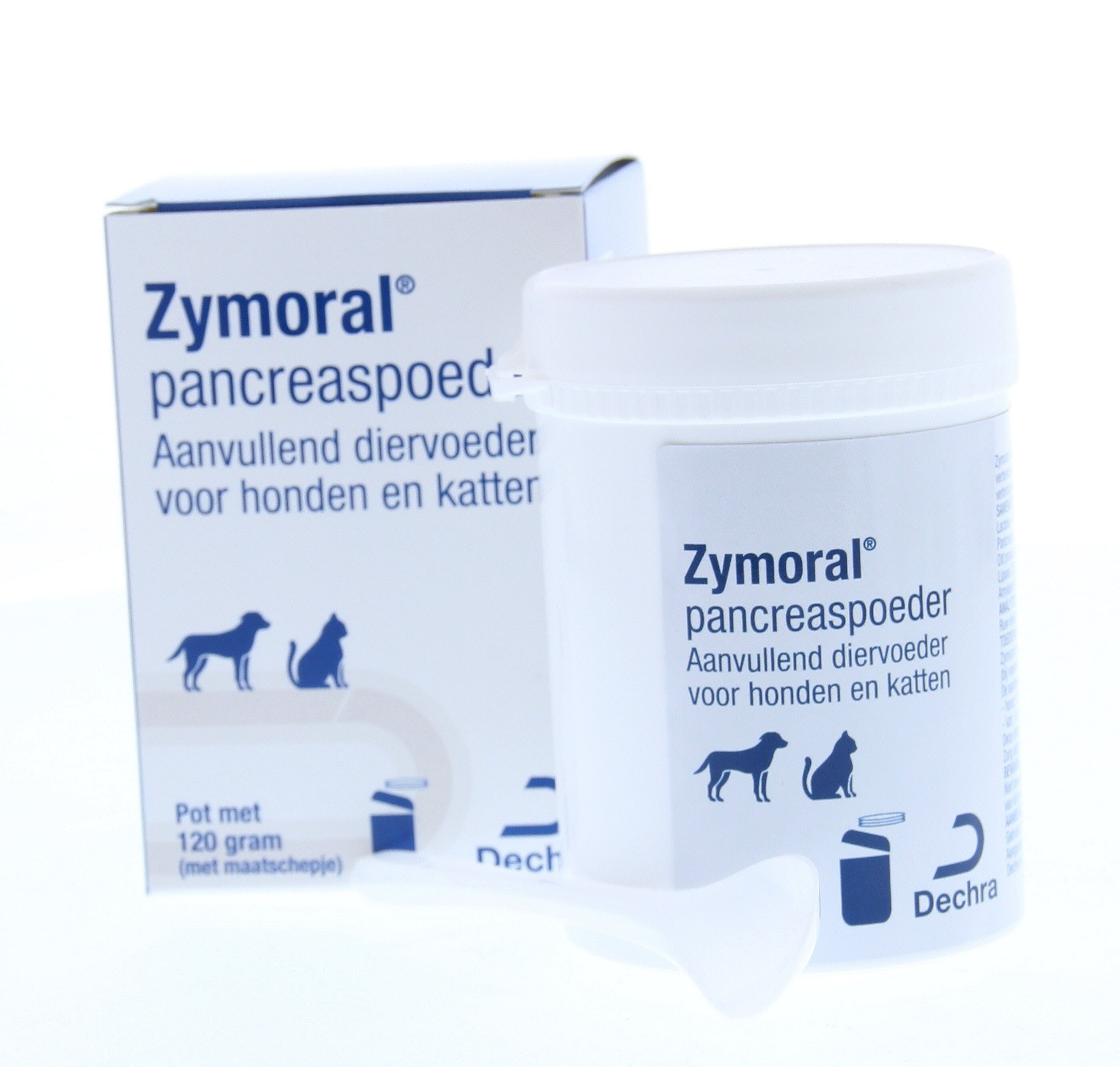 Zymoral Pancreaspoeder Hond Kat 120 gram