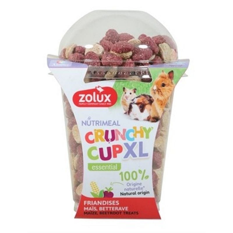 Zolux NutriMeal Crunchy Cup XL Hart Konijn en Knaagdier 220 gram