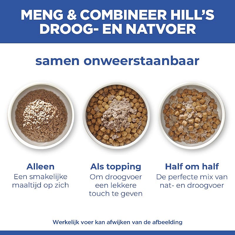 droogvoer, combinatie, kibble, brokjes, voeding voor kattenofhonden