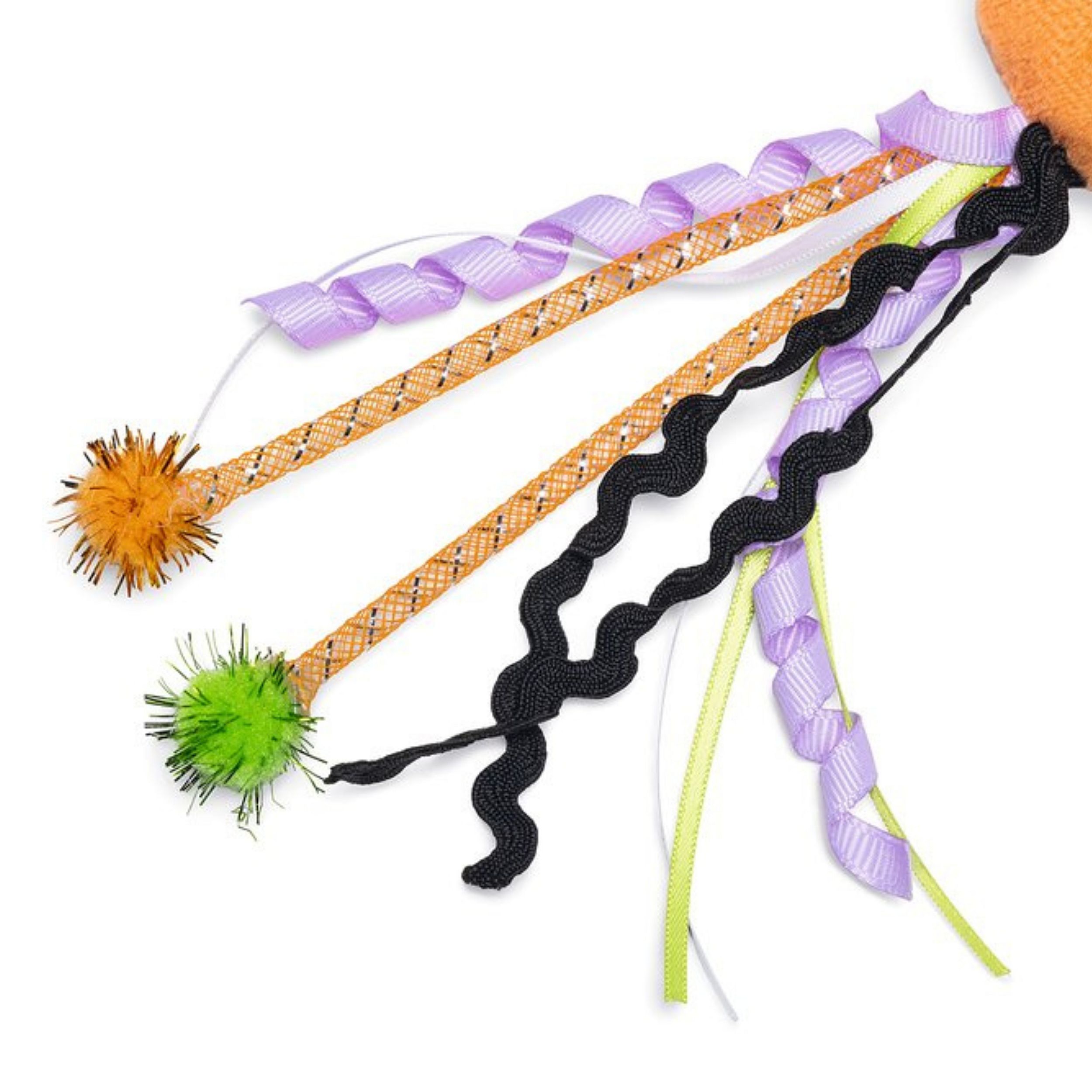 Beeztees Halloween Kattenhengel Pompoen Kat