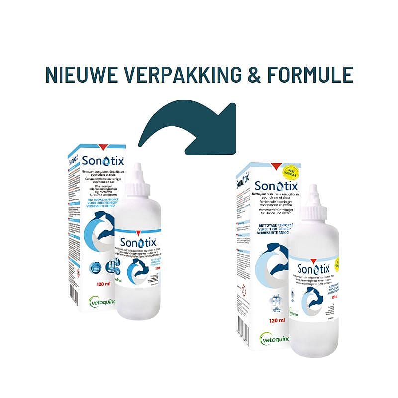 Vetoquinol Sonotix Oorreiniger Hond Kat 120 ml