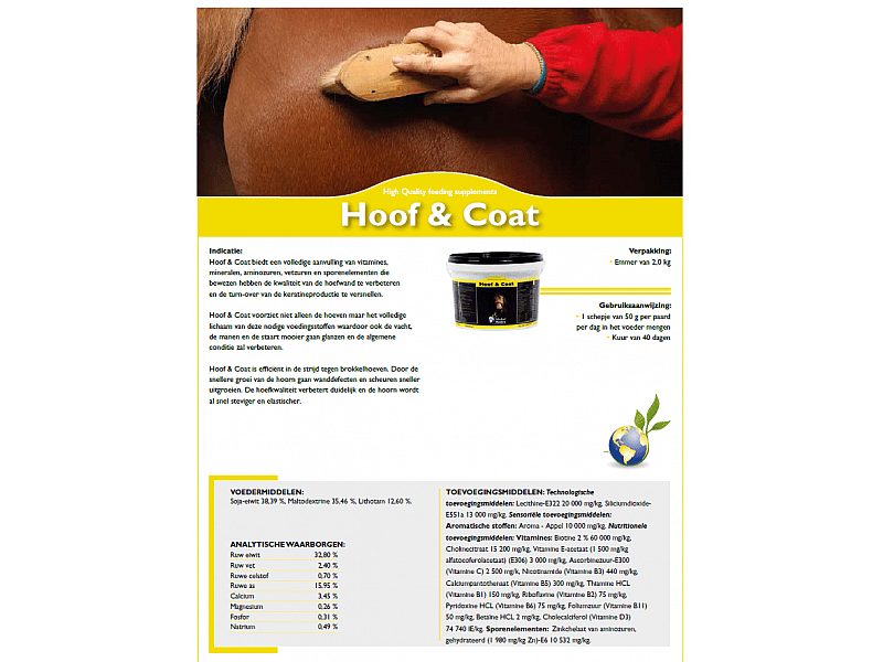 Global Medics Hoof & Coat Hoeven Vacht Paard 2 kg
