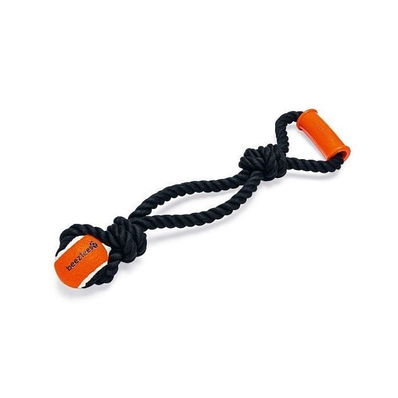 Beeztees Touwtrekker Tennisbal Hond