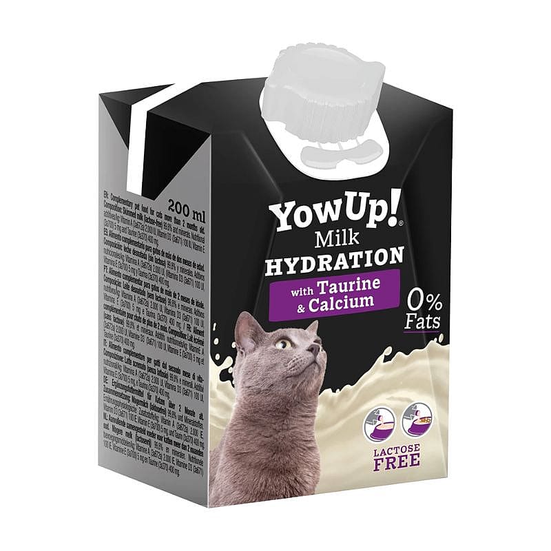 kinder melkpak, melk voor katten, kattenmelk, toediening verpakking, 0% vet