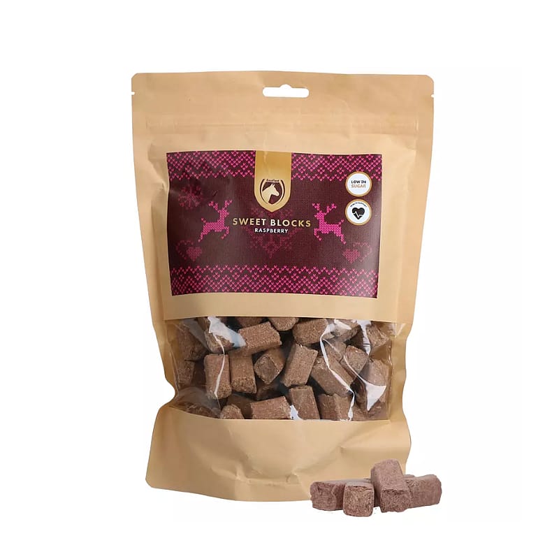 Excellent Christmas Sweet Blocks Paard 1 kg Framboos