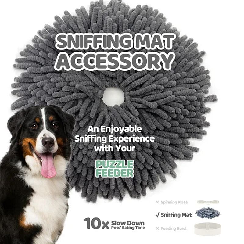 Puzzle Slow Feeder Ø 25 cm Grote Hond Snuffel Mat - Ø 24 cm - accessoire los