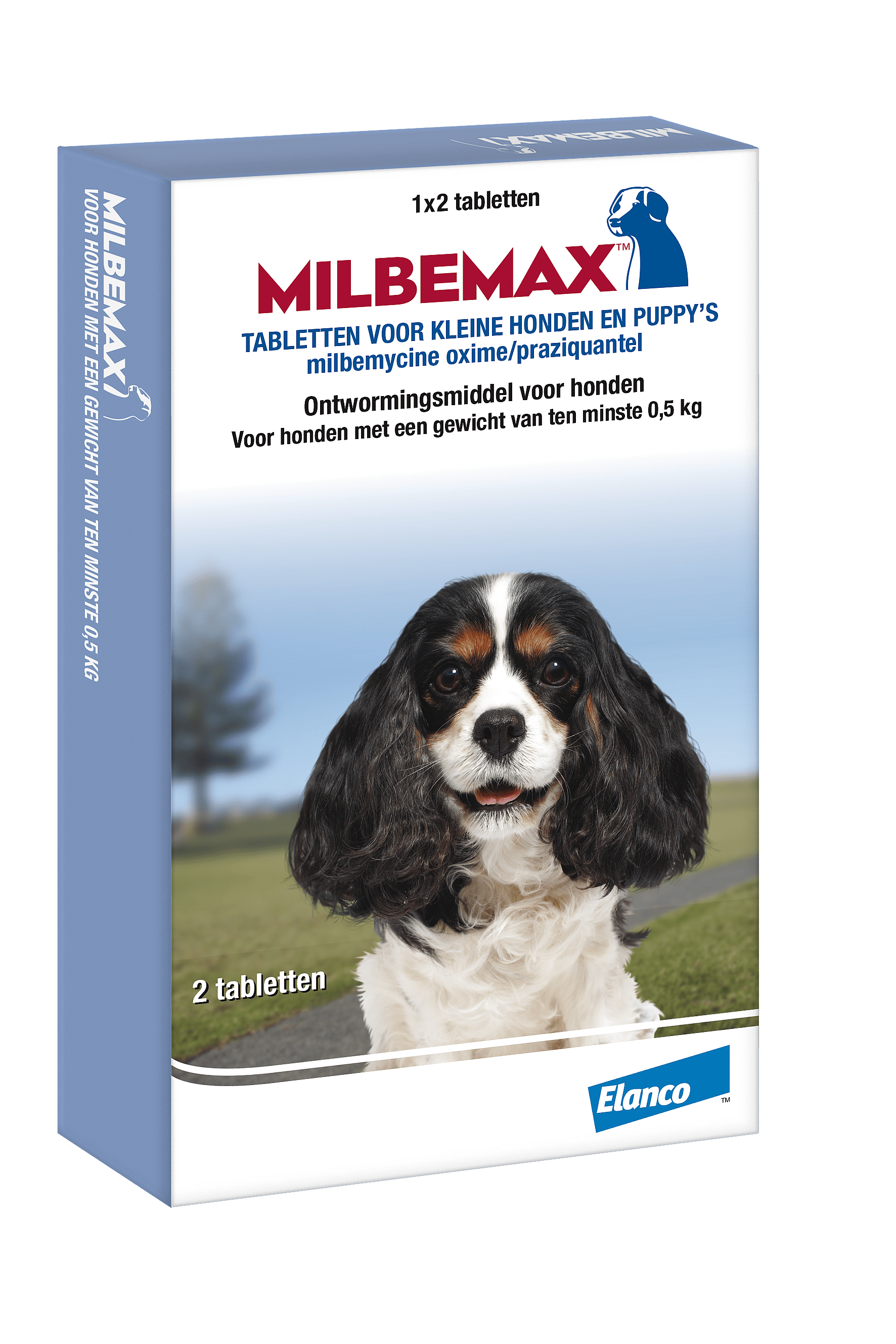 Milbemax Kleine Hond Puppy Ontwormingstabletten 2 tabletten