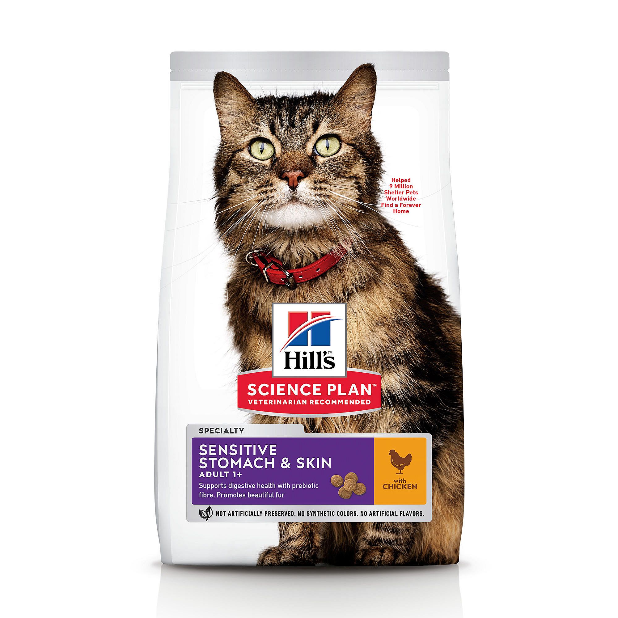Hill's Science Plan Sensitive Stomach & Skin Adult Kattenvoer