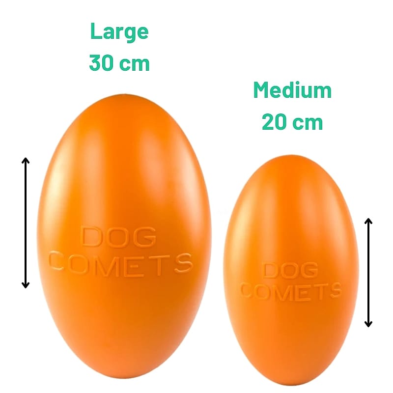 Dog Comets Pan-stars Medium - 20 cm - Oranje