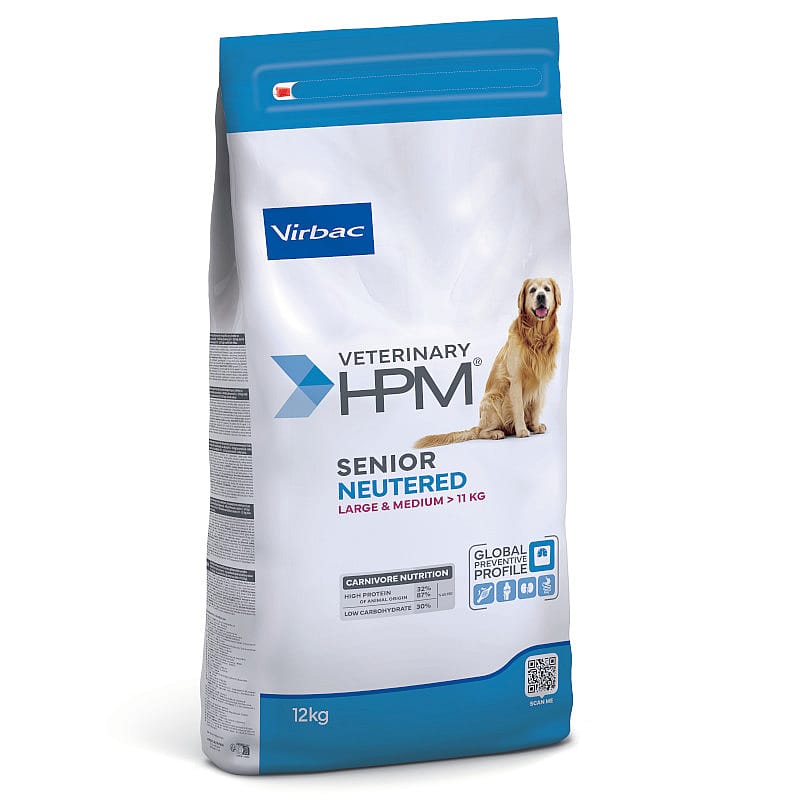 HPM Senior Neutered Dog Large & Medium 12 kg