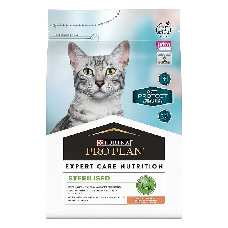 Purina Pro Plan Expert Care Cat Sterilised Kattenvoer Salmon 3 kg