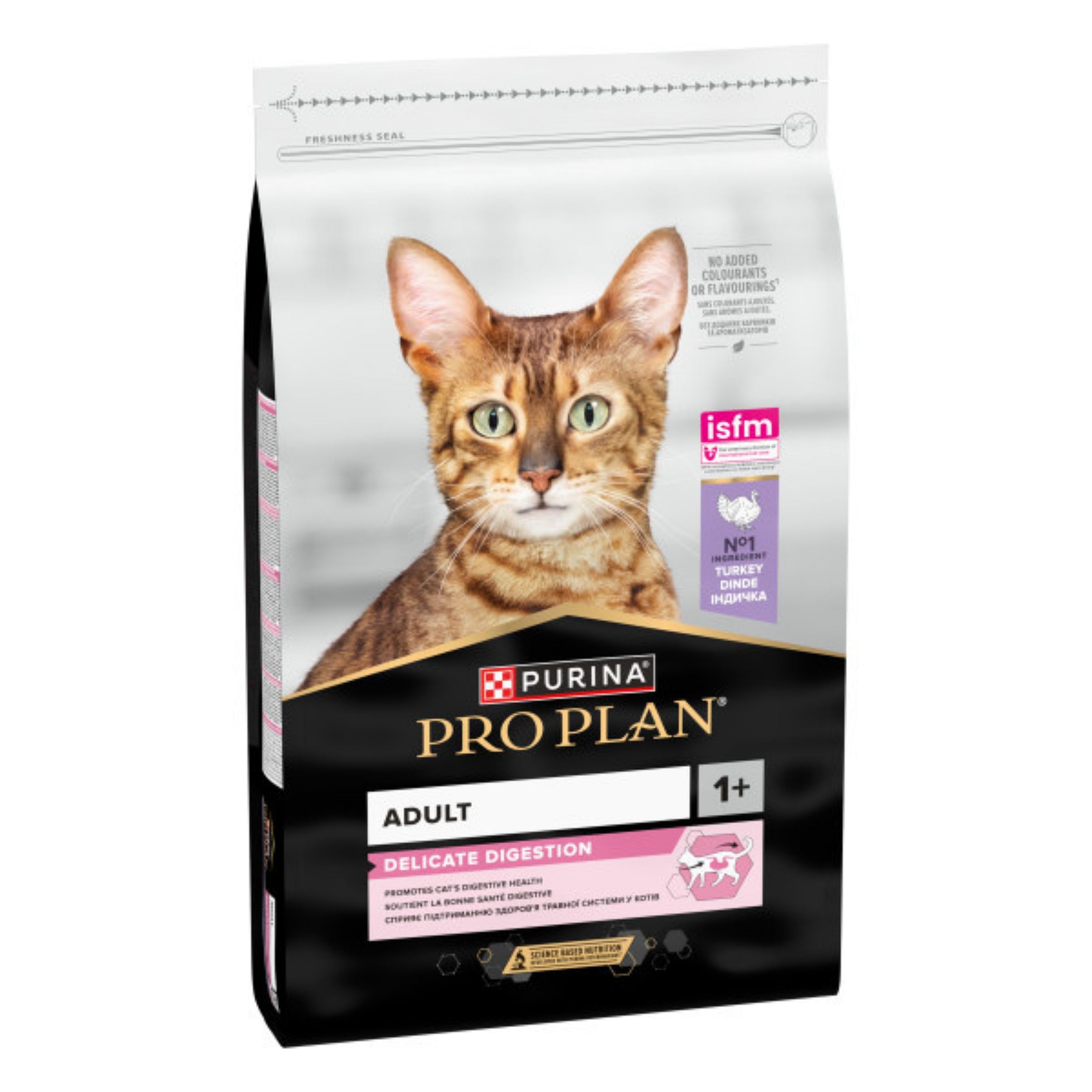 Purina Pro Plan Delicate Digestion Adult Kat 10 kg kalkoen