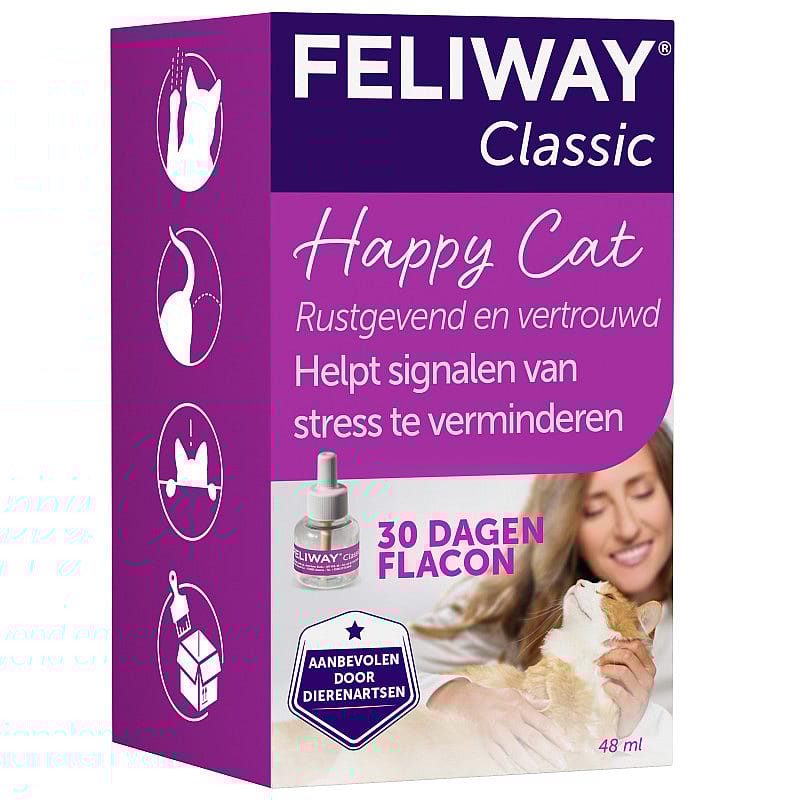 Feliway Verdamper kat Navulling 48 ml