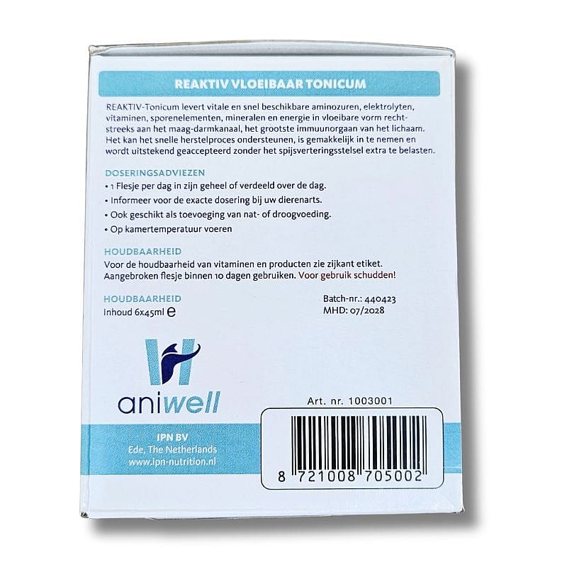 Aniwell Reaktiv Tonicum Kat 6 x 45 ml