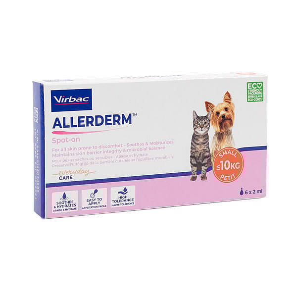 Allerderm Spot-on Kleine honden en katten