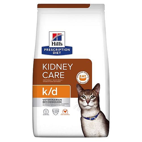 Hill's Prescription Diet KD Kidney Care Kattenvoer 8 kg - Kip