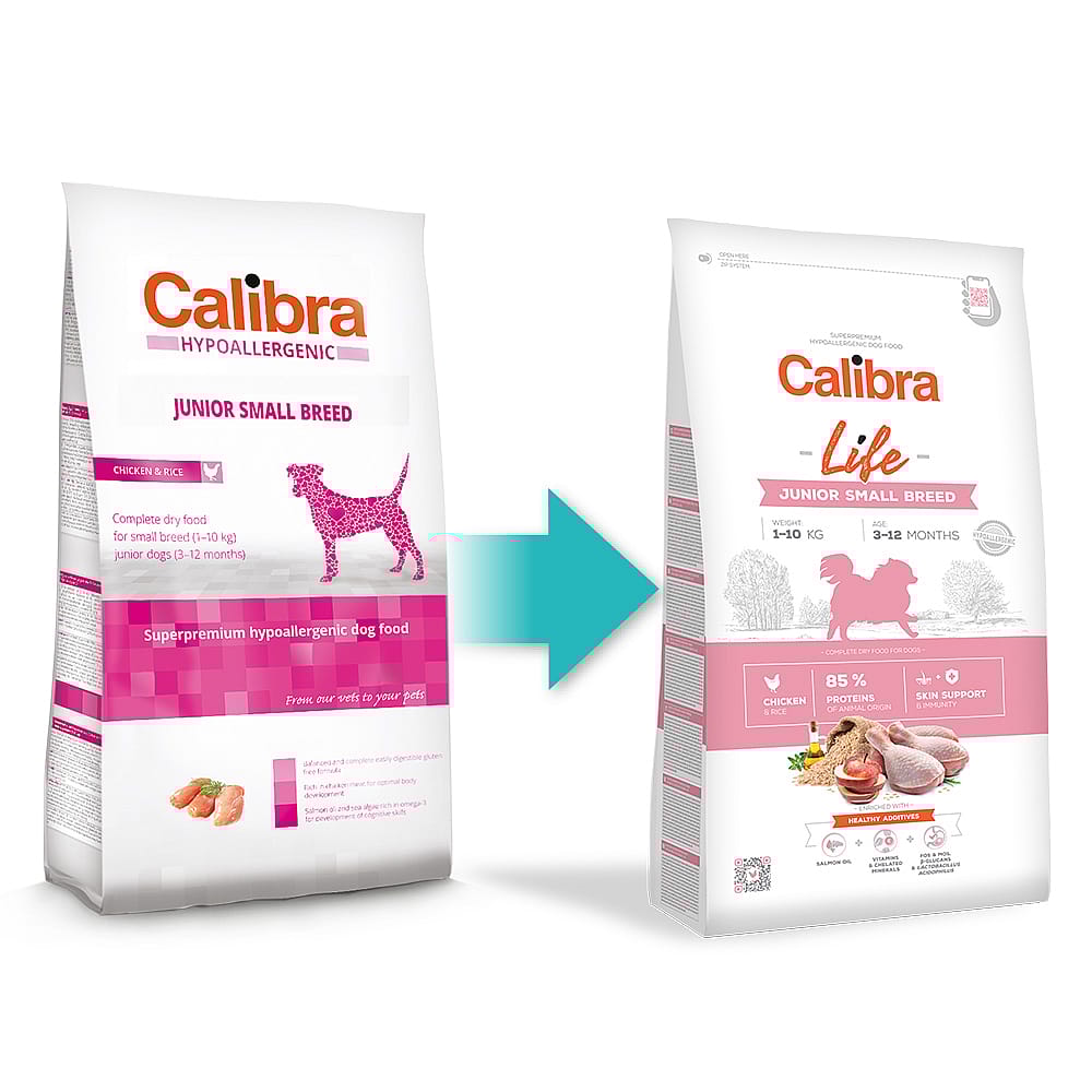 Calibra Hond Life Junior Small Breed Chicken